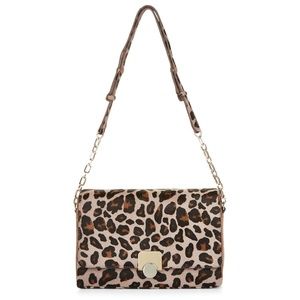 Hobbs Women/'s Bag Pimlico Across Body Mini Bag Black Calf hair New